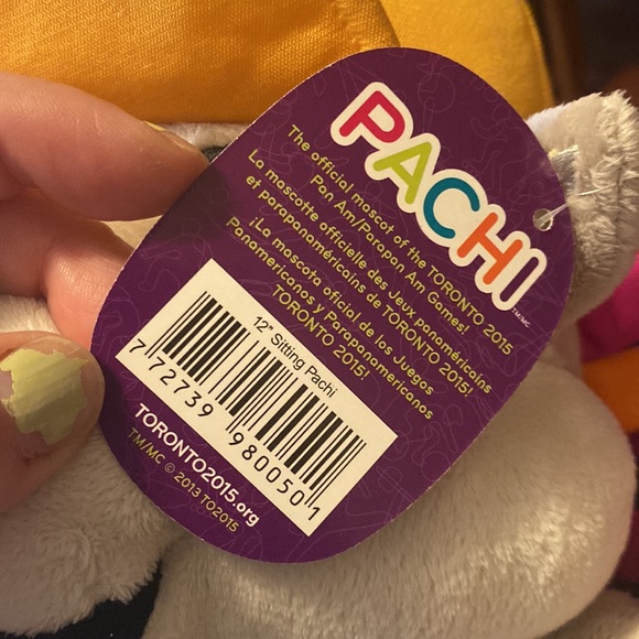 Pachi Toronto 2015 PanAm mascot stuffed toy - Picture 4 of 7